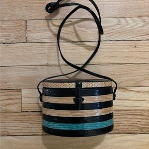 Hunting Season Striped Trunk Crossbody Bag